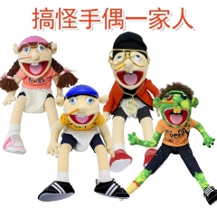 10 Styles Jeffy Feebee Hand Puppet Plush Toy Anime Soft Stuffed Funny Peluches Dolls