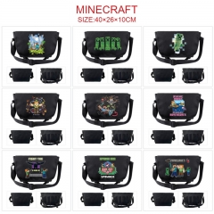 10 Styles Minecraft Cartoon Anime Waterproof Shoulder Bag