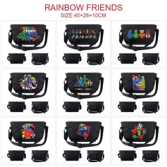 11 Styles Rainbow Friends Cartoon Anime Waterproof Shoulder Bag