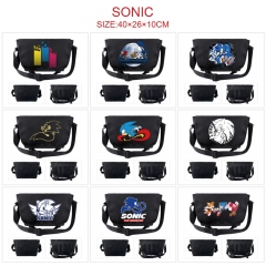 9 Styles Sonic the Hedgehog Cartoon Anime Waterproof Shoulder Bag