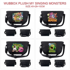 6 Styles Wubbox Plush My Singing Monsters Cartoon Anime Waterproof Shoulder Bag