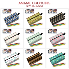 10 Styles Animal Crossing: New Horizons Cartoon Anime Zipper Makeup Bag