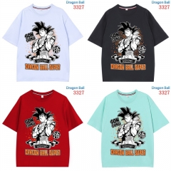 3 Styles Dragon Ball  Z Cartoon Short Sleeve Anime T Shirts