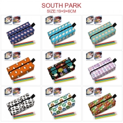 9 Styles South Park Cartoon Anime Zipper Makeup Bag
