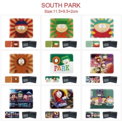 9 Styles South Park Cartoon Anime Short Zipper Wallet