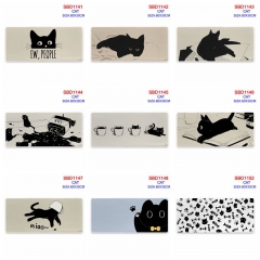 (30*80*0.3cm) 15 Styles Cute Cat Anime Mouse Pad