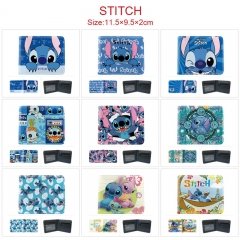 12 Styles Lilo & Stitch Cartoon Anime Short Zipper Wallet