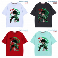 3 Styles Boku no Hero Academia / My Hero Academia Cartoon Pattern Anime T Shirts