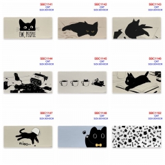 (40*90*0.3cm) 15 Styles Cute Cat Anime Mouse Pad