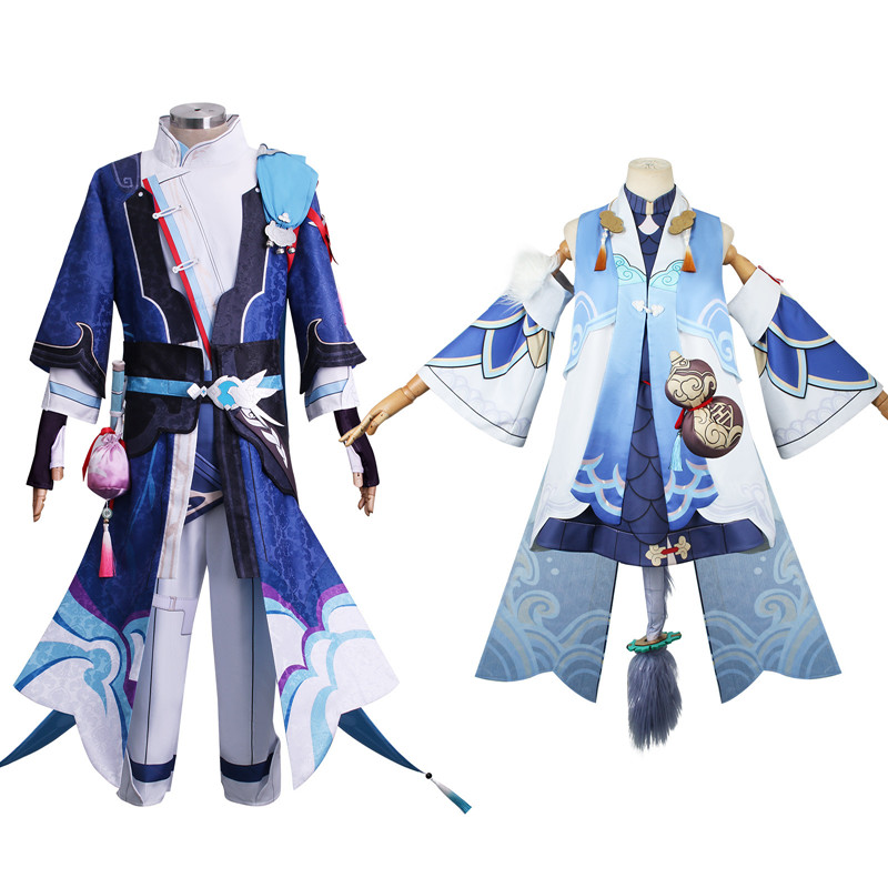 2 Styles Honkai: Star Rail Game Cosplay Bailu Adult Anime Costume