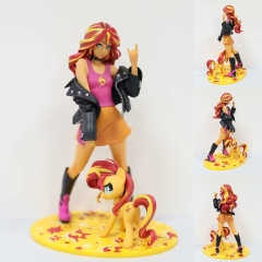 20CM My Little Pony Sunset Shimmer Anime PVC Figure Toy