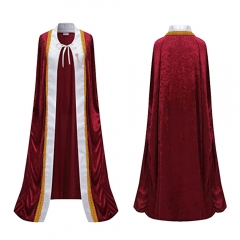 2 Colors For King Queen Prince Cosplay Cloak Anime Costume