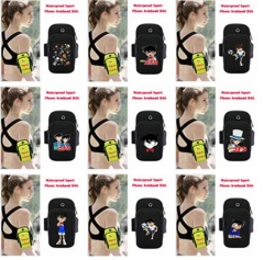 13 Styles Detective Conan Cartoon Waterproof Sport Anime Armband Bag