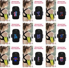 20 Styles Poppy Playtime Cartoon Waterproof Sport Anime Armband Bag