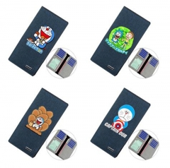 7 Styles Doraemon Coin Purse Anime Long Wallet