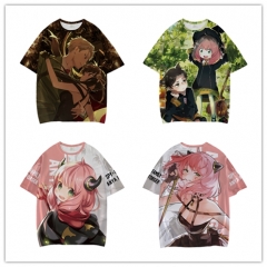 3 Styles SPY X FAMILY Cartoon Anime T Shirt