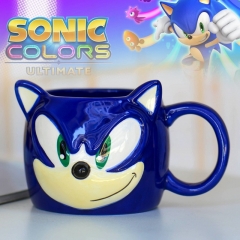 300ML Sonic The Hedgehog Cartoon Anime Ceramic Cup