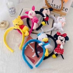 8 Styles Disney Mickey Mouse and Donald Duck Winnie the Pooh Cartoon Anime Hair Band