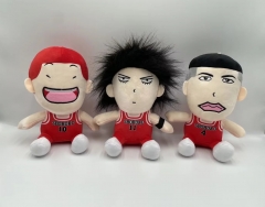 3PCS/SET 18CM Slam Dunk Cartoon Anime Plush Toy Doll