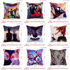 3 Sizes 16 Styles Spider Man Across the Spider-Verse Cartoon Square Anime Pillow