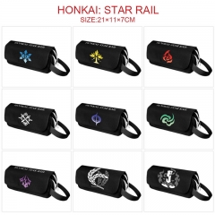 14 Styles Honkai Star Rail Cosplay Cartoon Canvas Anime Waterproof Pencil Bag