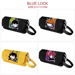 8 Styles Blue Lock Cosplay Cartoon Canvas Anime Waterproof Pencil Bag
