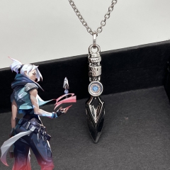 Valorant Cosplay Anime Alloy Necklace