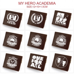9 Styles My Hero Academia/Boku no Hero Academia Cartoon Anime Leather Folding Wallet