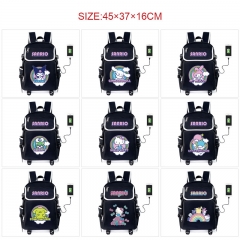 10 Styles Sanrio Kuromi Melody Cinnamoroll Cartoon Anime Backpack Bag