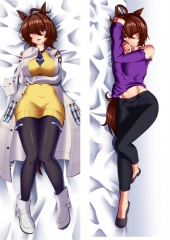 (50*150CM) 2 Styles Uma Musume Pretty Derby Soft Bolster Body Anime Long Pillow