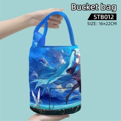 2 Styles Hatsune Miku Shopping Single Shoulder Bag Bucket Bag
