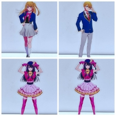 3 Styles Oshi no Ko Cartoon Acrylic Anime Standing Plates