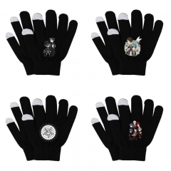 4 Styles Kuroshitsuji/Black Butler Cosplay Cartoon Anime Telefingers Gloves