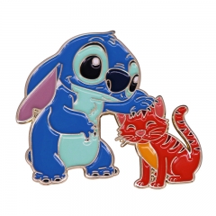 Lilo & Stitch Cartoon Decorative Alloy Pin Anime Brooch
