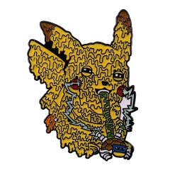 Pokemon Pikachu Cartoon Decorative Alloy Pin Anime Brooch