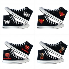 8 Styles One Punch Man Cosplay Cartoon Anime Canvas Shoes