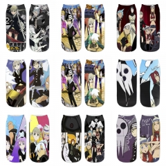 9 Styles Soul Eater Cosplay Cartoon Anime Socks