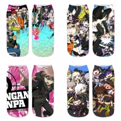 6 Styles Danganronpa: Trigger Happy Havoc Cosplay Cartoon Anime Socks