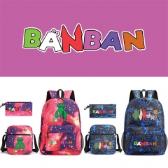 3PCS/SET 40 Styles Garten of Banban Anime Backpack Bag+Pencil Bag+ Handbag Set
