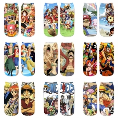 13 Styles One Piece Cosplay Cartoon Anime Socks
