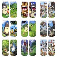 12 Styles My Neighbor Totoro Cosplay Cartoon Anime Socks