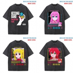 5 Styles Bocchi the Rock! Cartoon Short Sleeve Anime T Shirt