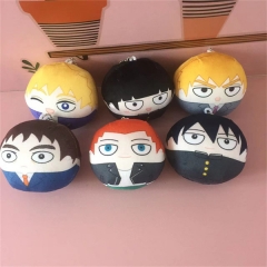 6 Styles 7cm Mob Psycho 100 Character Collection Doll Anime Plush Toy Pendant