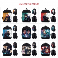 9 Styles Jujutsu Kaisen Cartoon Nylon Canvas Anime Backpack Bag