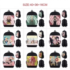 12 Styles SPY x FAMILY Cartoon Nylon Canvas Anime Backpack Bag