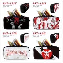 4 Styles Death Note Cartoon Canvas Anime Pencil Box