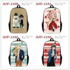 5 Styles SPY X FAMILY Cartoon Canvas Anime Backpack Bag