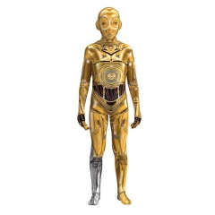 Star War C-3PO Robot Cosplay Costume Anime Tight Clothing