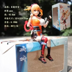 15CM Genshin Impact Yoimiya Anime PVC Figure Toy Doll