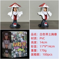 14cm Naruto Uchiha Obito Half Bust Statue Anime PVC Figure